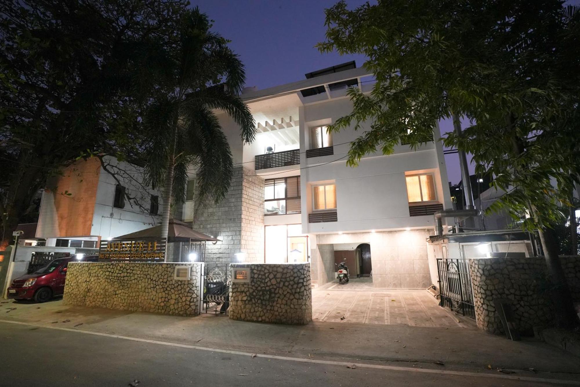 Avenue 11 Boutique Residences, Poes Garden Madras Buitenkant foto