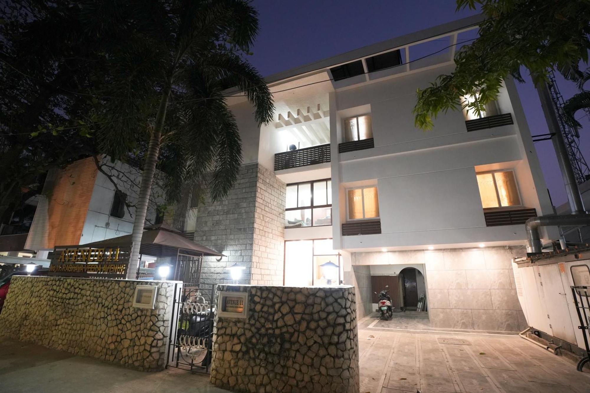 Avenue 11 Boutique Residences, Poes Garden Madras Buitenkant foto