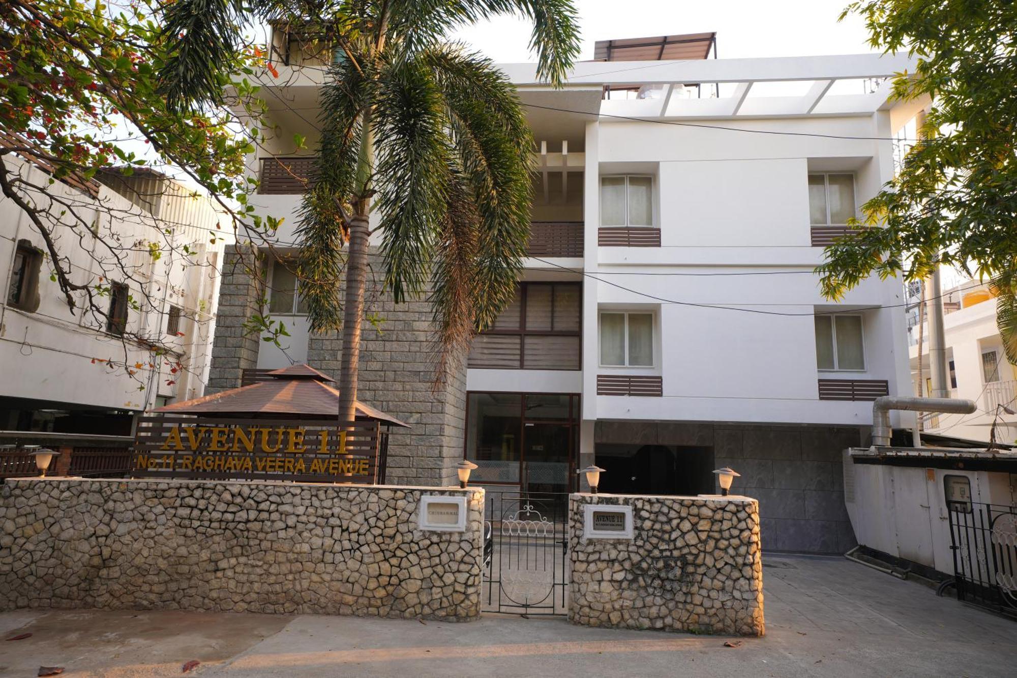 Avenue 11 Boutique Residences, Poes Garden Madras Buitenkant foto